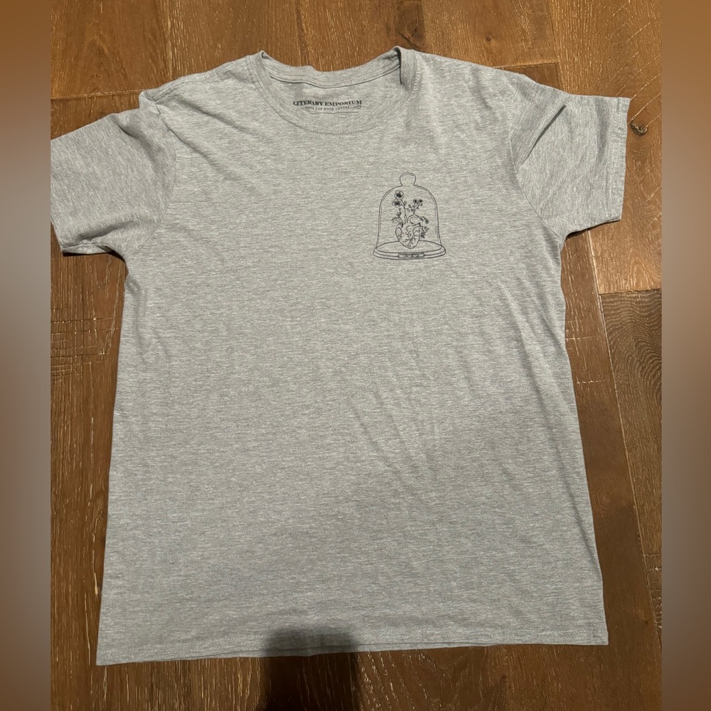 Literary emporium anatomical heart tee
